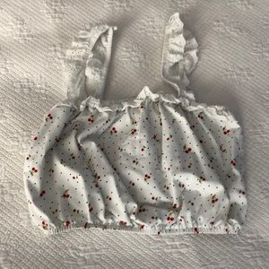 Cherry Crop Top